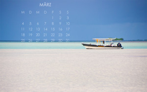 2013 Desktop Kalender März
